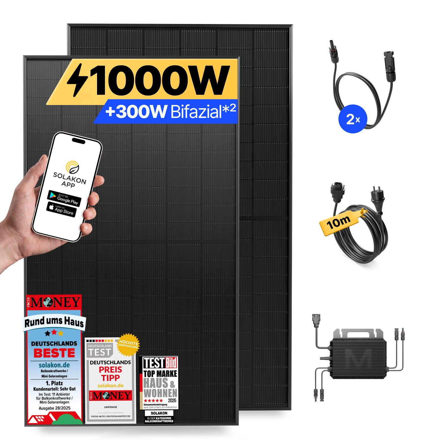onBasic 1000 W Balkonkraftwerk