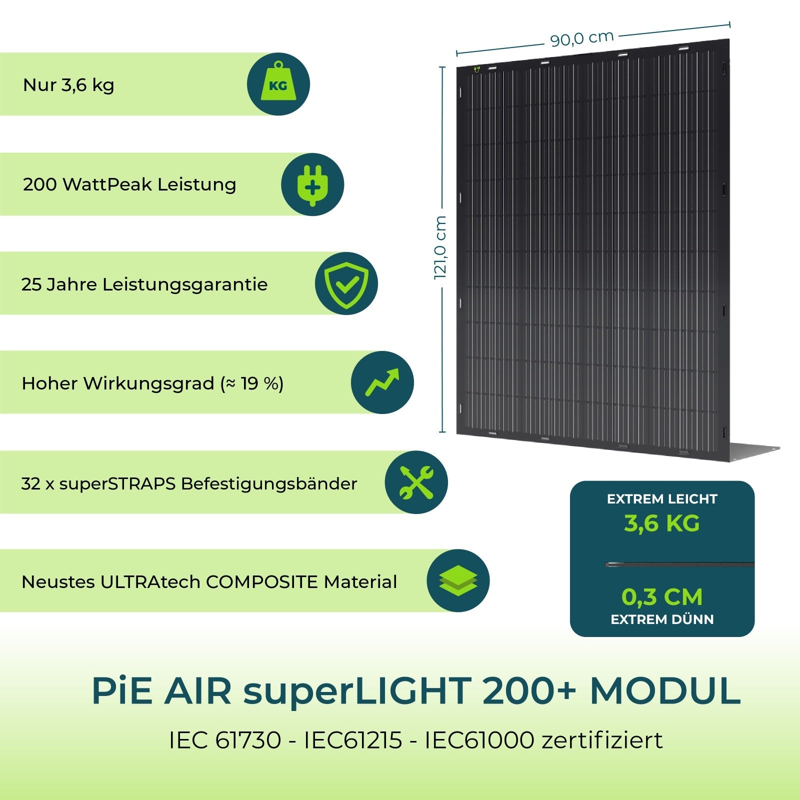 PiE AIR superLIGHT (400 W)