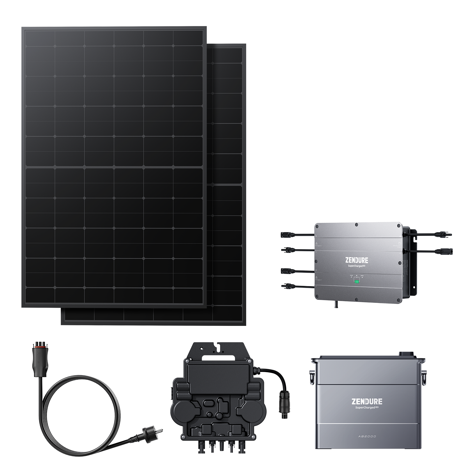 SolarFlow Balkonkraftwerk-Set mit Speicher